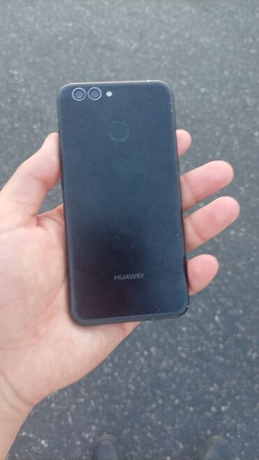 Huawei nova 2, 64 ГБ, цвет - Черный, Отпечаток пальца