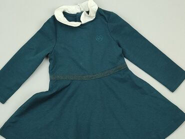 dluga letnie sukienka w liscie: Dress, 2-3 years, 92-98 cm, condition - Very good