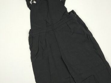 sukienki czarna z wycięciami: Dungaree, M (EU 38), condition - Good