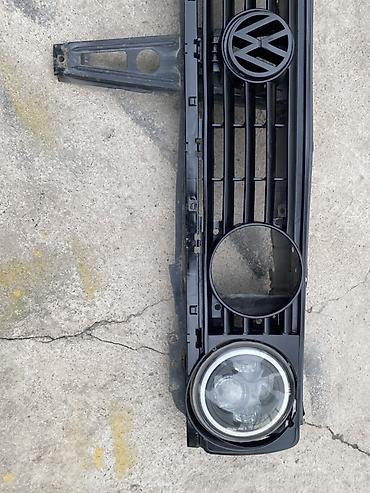 Решетки радиатора: Решетка радиатора Volkswagen 1987 г., Б/у, Оригинал — 5