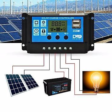 Prekidači: Solarni kontroleri regulatori 10a, 30a, NOVO NOVO 10a 3400 din 30a — 10
