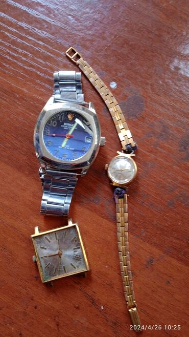 швейцарские часы: Продаю советские часы рабочие.Цена договорная
