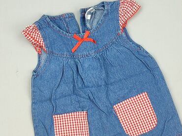 ubrania dla dzieci z traktorem: Dress, 6-9 months, condition - Very good
