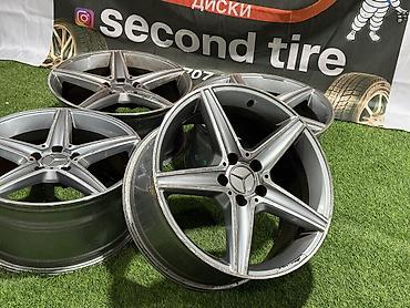 5x112: Диски R 18 Mercedes-Benz, Комплект, отверстий - 5, Б/у — 2