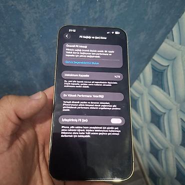 2 ci el 14 pro max: IPhone 13 Pro Max, 256 GB, Qızılı, Qırıq — 2