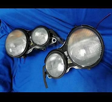 Передние фары: Комплект передних фар Mercedes-Benz 2000 г., Б/у, Оригинал, Германия — 8
