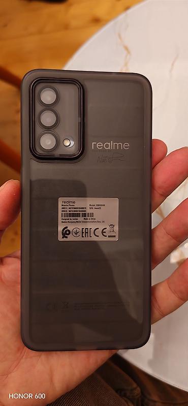narda 1 saat limitsiz internet paketi: Realme Narzo 30 5G, 512 GB, rəng - Boz, Barmaq izi — 4