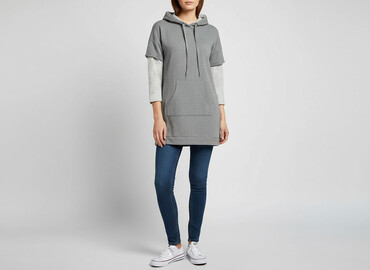 bluzy zapinane: Edc by Esprit, Women`s hoodie, size M