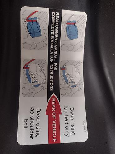 Autosedišta: Auto sedište 0-13,6 Kg +isofix baza - Auto sedište donešeno iz — 5