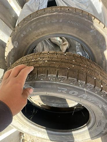 Шины: Зимние шины RoadX RXFrost Arctic 175/70 R13 2шт город Каракол срочно — 3