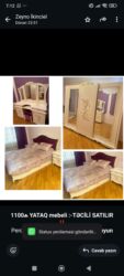 пластиковые столы и стулья бишкек: *1100₼ YATAQ mebeli :-TƏCİLİ SATILIR*‼️ Perde pakrıvalda verilir