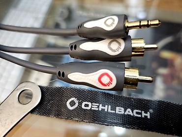 Kablovi i adapteri: Oehlbach audio kabl – 3,5 mm stereo na 2x RCA - Brend: Oehlbach - — 2