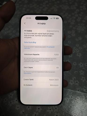mikrofon qiymetleri: IPhone 15 Pro, 256 GB, Natural Titanium, Face ID — 2