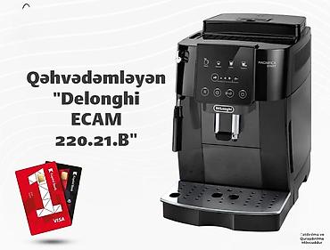Qəhvədəmləyən "Delonghi ECAM220.21.B"Qəhvəpişirən DELONGHI