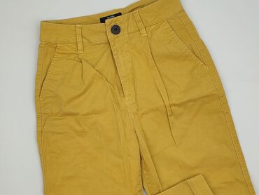 spodnie woskowane born2be: Bershka, Material trousers for women, size S (EU 36)
