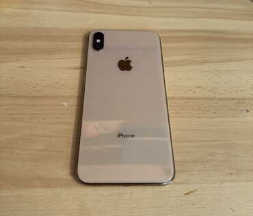 iphone xs max бу купить: IPhone Xs Max, Б/у, 64 ГБ, Золотой, Коробка, 81 %