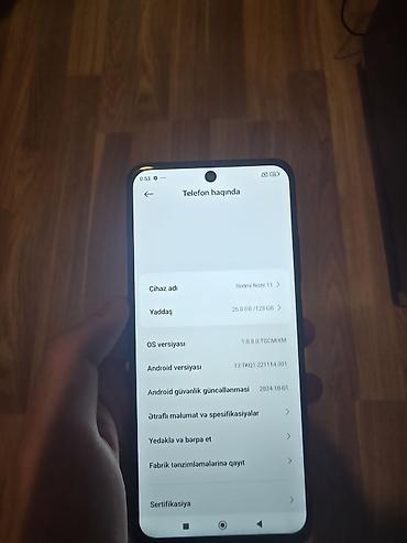 Elektronika: Redmi Note 11, 128 GB, rəng - Qara — 5