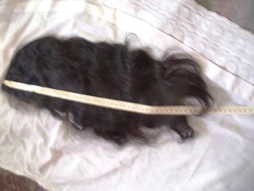 Perike i klipse: Duga lace front perika od prirodne kose crne boje Prednost ove lace — 9