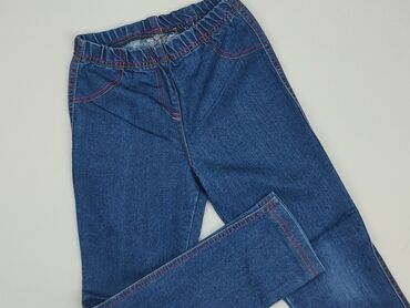 legginsy do tanca: Jeans, 5-6 years, 110/116, condition - Perfect