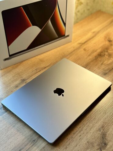 macbook pro 14 бу: Apple, 16 ГБ ОЗУ, Apple M1 Pro, 14.3 ", Б/у, Для несложных задач, память SSD