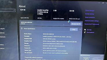 ASUS: Təcili Yaxşı vəziyyətdə .krışqada çat var başqa hər şeyi idaldı.ASUS — 8