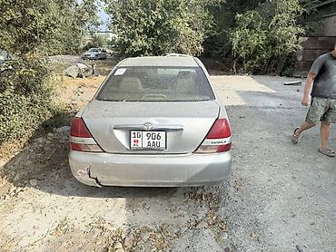тетик сити: Toyota Mark II: 2002 г., 2 л, Автомат, Бензин, Седан — 3