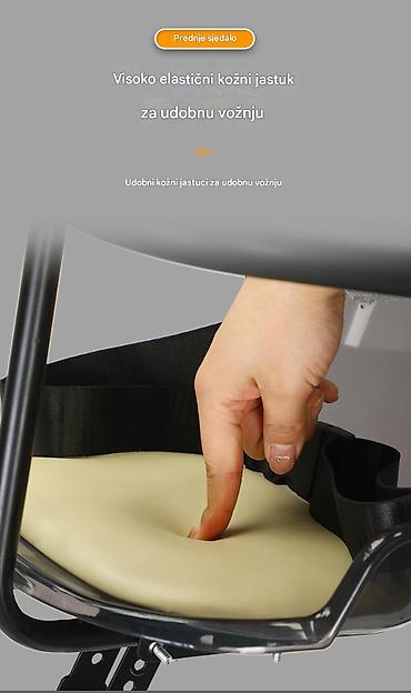 Dodaci za bicikl: Prednje dečije sedište za bicikl - Montaža na gornju cev rama ispred — 6