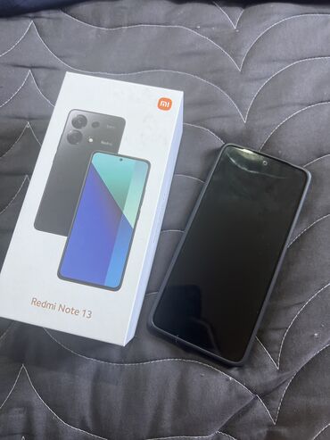 Xiaomi: Xiaomi Redmi Note 13, 128 GB, rəng - Qara, 
 Barmaq izi, Face ID