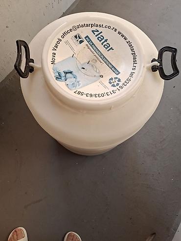 dormeo sova: Plastična bačva Zlatarplast sa poklopcem i ručkama - Zapremina: oko — 2