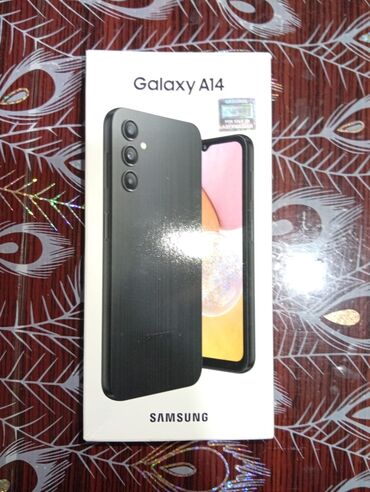 продаю айфон х: Samsung Galaxy A14 5G, 64 ГБ, цвет - Черный, Сенсорный, Отпечаток пальца, Две SIM карты