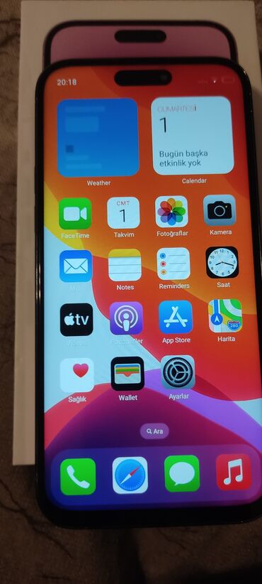 ipone 5: IPhone 14 Pro Max, 128 GB, Deep Purple, Simsiz şarj