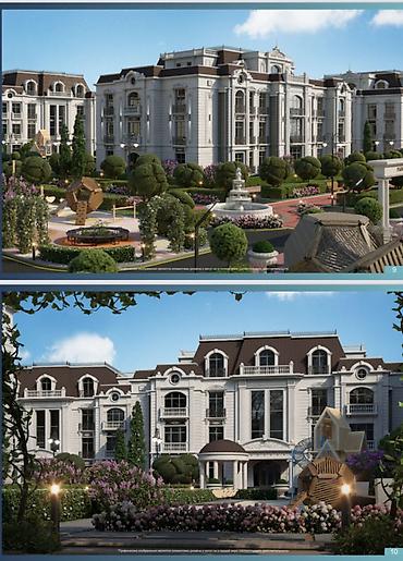 молодежный квартал плюс: 3 комнаты, 124 м², АУЦА Элитка, 1 этаж, ПСО (под самоотделку) — 3