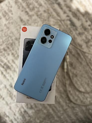 Redmi: Redmi Note 12, 128 GB, rəng - Mavi, Barmaq izi, Face ID — 4