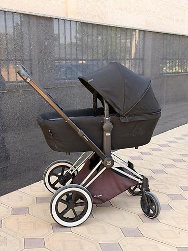 Коляска, Cybex, цвет - Черный, Б/у, Самовывоз, Бесплатная доставка, Платная доставка