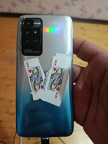 go kart: Redmi 10A, 128 GB, rəng - Mavi, İki sim kartlı, Barmaq izi — 2