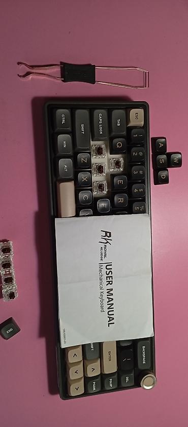 phone xs: Клавиатура, Royal Kludge, Механическая, Проводное подключение, Размер: 65% — 6