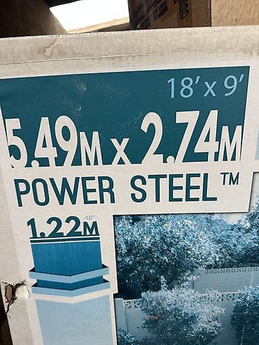 Hovuzlar: Bestway Power Steel çərçivəli hovuza aid elan - Ölçülər: 5.49 m x — 4