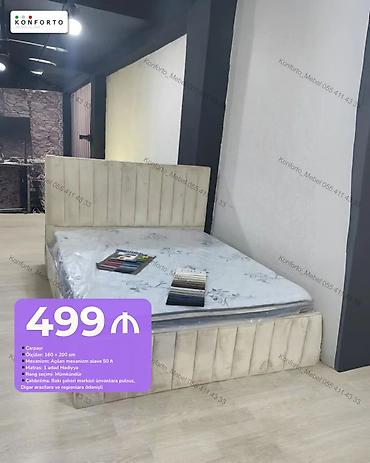 Məhsul: Çarpayı Xüsusiyyətlər: - Ölçülər: 160 x 200 sm - Mexanizm
