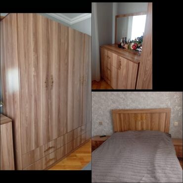 деталировка мебели: 2 təknəfərlik çarpayı, Dolab, Termo, 2 tumba, İşlənmiş