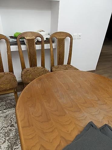 loft mebel: Стол и стул для зала, Б/у, Самовывоз, Платная доставка, цвет - Коричневый — 5
