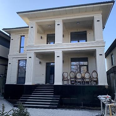 Фасадные работы: Утепление фасада, Фасадный декор, Монтаж декоративных элементов | Балясины, Молдинг | Сары-Таш, Гранит, Мрамор | Базальт Больше 6 лет опыта — 28