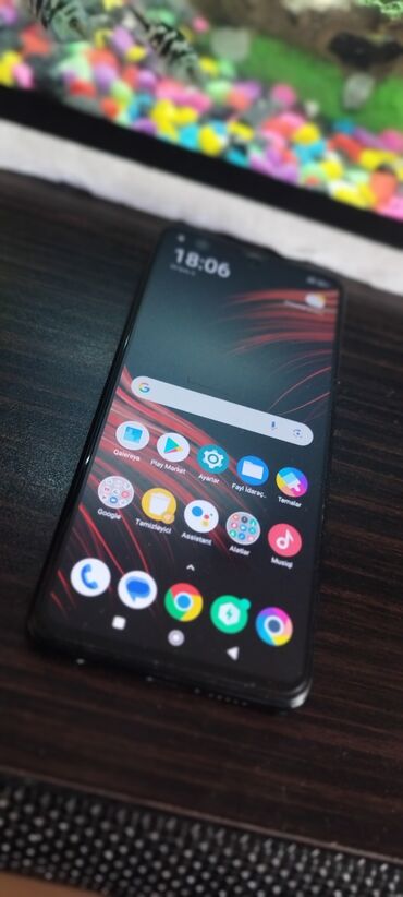 adaptorlar: Poco X3 Pro, 256 GB, rəng - Qara, Sensor, Barmaq izi