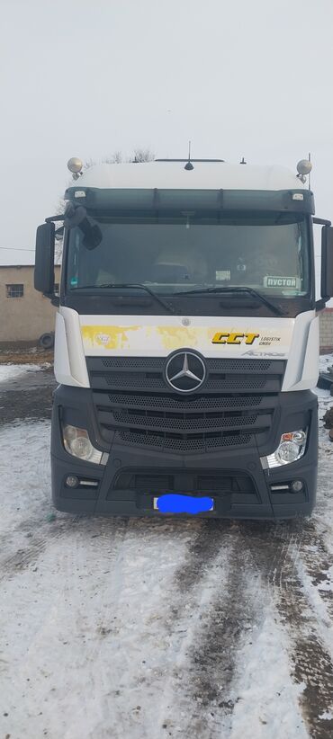 mercedes benz actros: Тягач, Mercedes-Benz, 2014 г., Тентованный