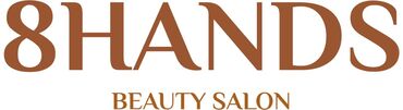 печать штамп купить: Вывеска для салона красоты с надписью «8 HANDS BEAUTY SALON» выполнена