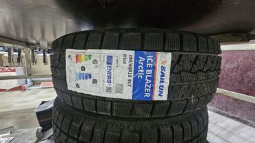 шипованные шины: Шины 195 / 65 / R 15, Зима, Комплект, Легковые, Sailun