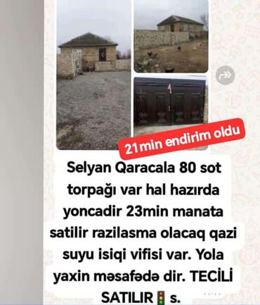 Həyət evləri və villaların satışı: 4 otaqlı, 20 kv. m, Kredit var, Yeni təmirli