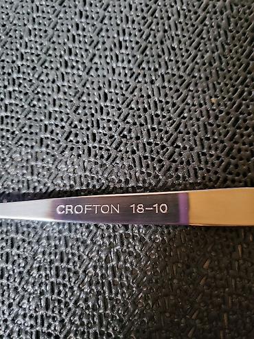 Kašike: Desertne nove kasicice 18/10 oznaka Crofton Nemacka. Nemacke kasicice — 8