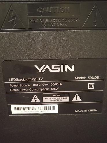 windows 10: Большой Телевизор YASIN 50UD81, LED-подсветка, диагональ 50". продаю — 2