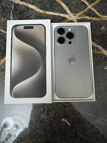 IPhone 15 Pro, Natural Titanium, Face ID