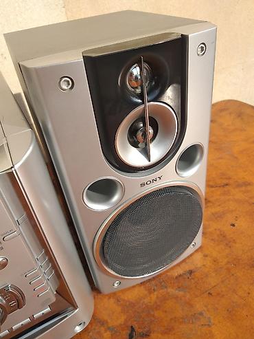 mini bar soyuducu: Sony musiqi mərkəzi əla vəziyyətdə Radio və Aux və mikrofon karaoke — 5